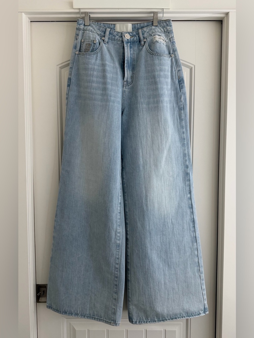 NWOT ~ AUTH ONE TEASPOON Wide Leg Denim - Picture 2 of 7